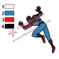 Spiderman Embroidery Design 21